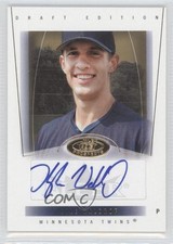 2004 Fleer Hot Prospects Draft Edition 243/299 Kyle Waldrop #89 Auto 0j6