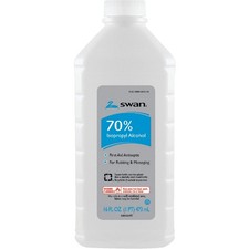 Swan 16 Oz. 70 Isopropyl Rubbing Alcohol 1000057220 Swan 1000057220 16 Oz.
