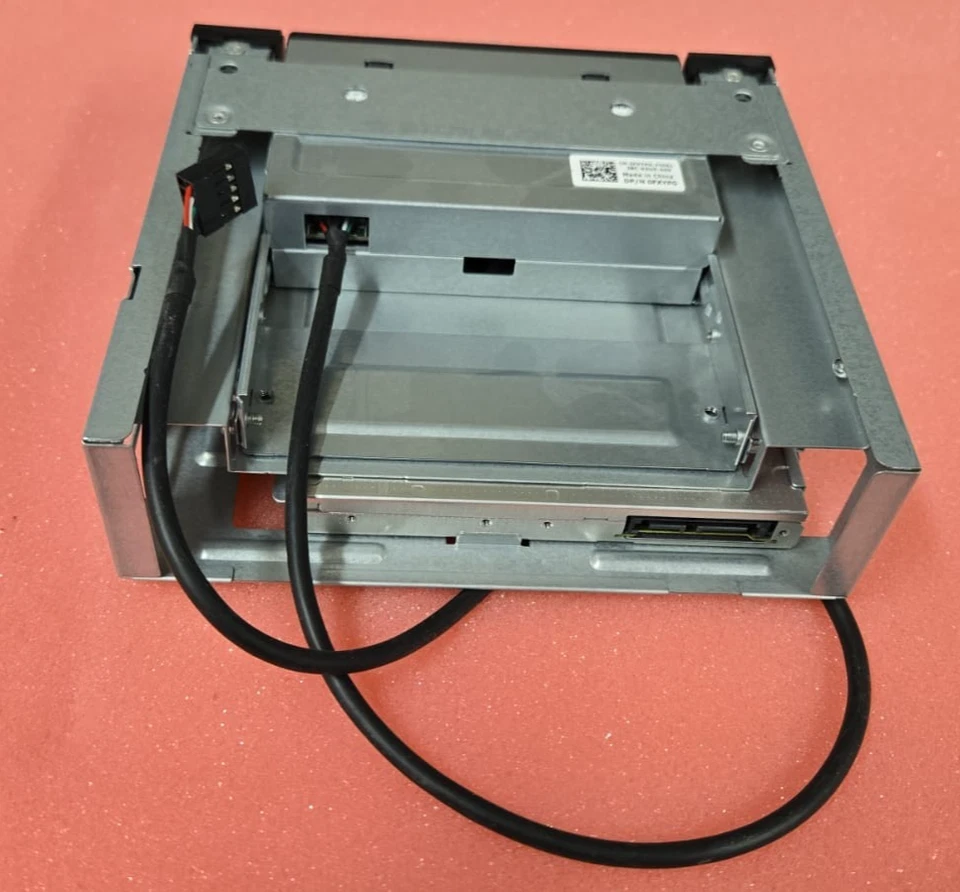 Dell 5.25" Media Flash SD Card Reader 0FXYPG w USB cable, cage, and caddy 0N9MCG - Image 3 of 3