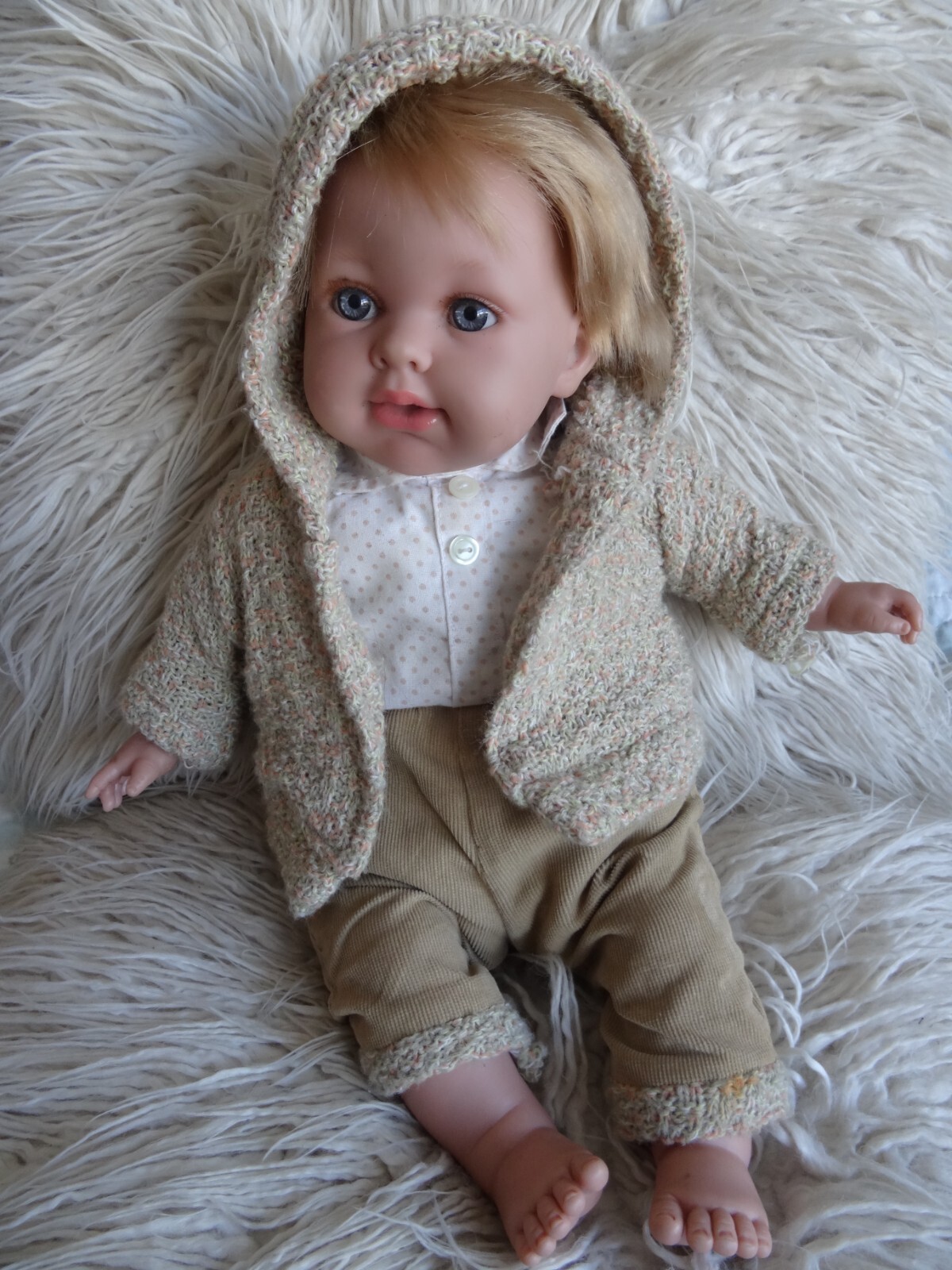 SPANISH BABY BOY DOLL WITH SOUND + NAPPY & DUMMY BY ARIAS eBay