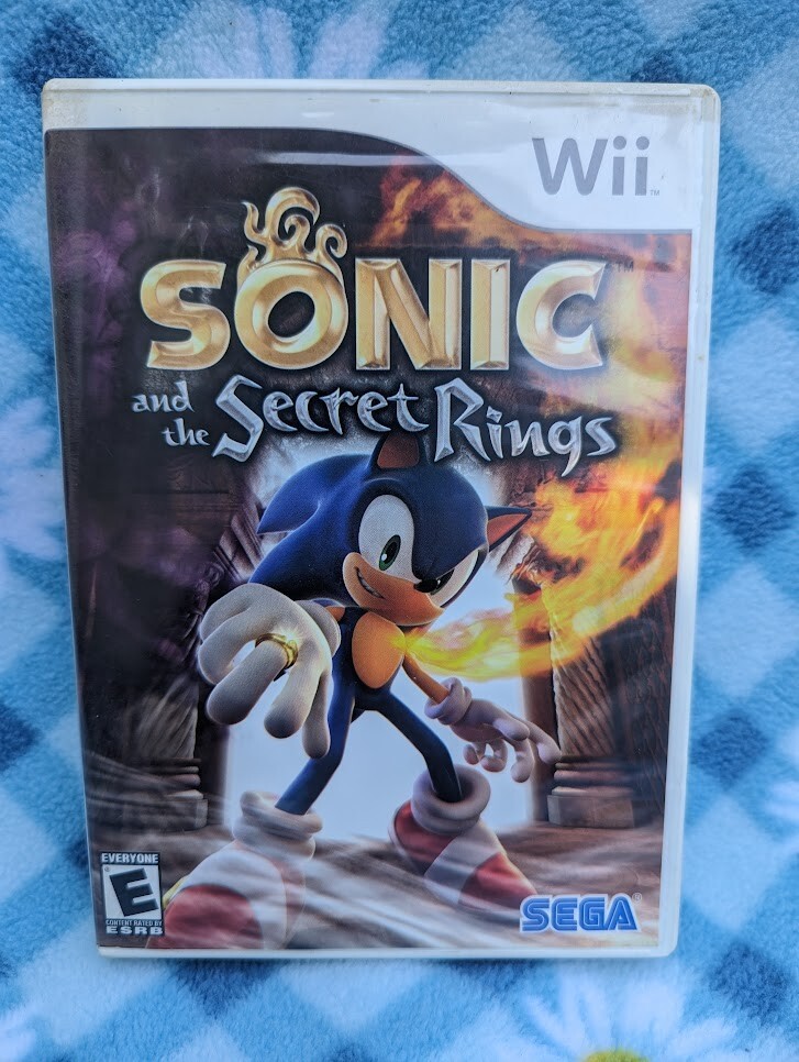 Sonic and the Secret Rings Hedgehog Nintendo Wii / wii u Game
