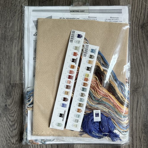 Dimensions Counted Cross Stitch Kit 35050 "NATIVE WOLF TRIO" 2001 - Picture 3 of 3