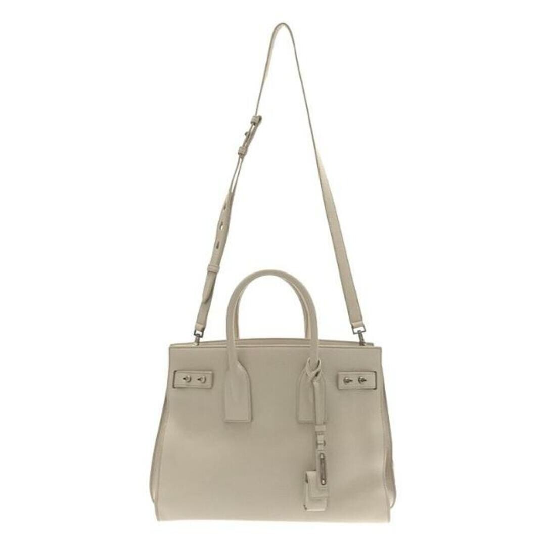 SAINT LAURENT SAC DE JOUR BORSA TOTE A MANO 2 VIE TRACOLLA PELLE BAMBINO donna usata