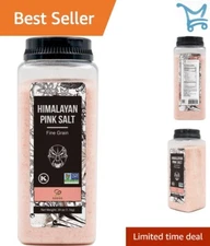 2.4 LB Pink Himalayan Sea Salt - Ethically Sourced & Additive-Free