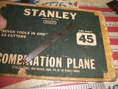 Stanley No. 45 / 55 Comb. Plane No. 23 (1/4 ) Beading Cutter- Blade