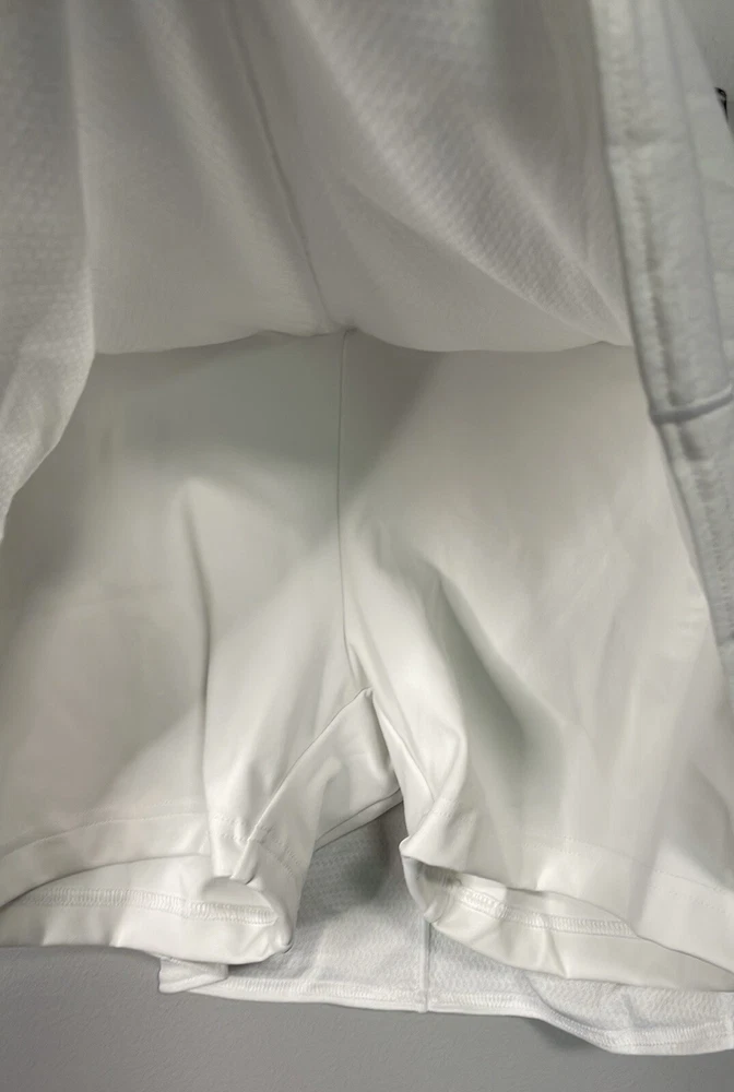 Adidas T Match Tennis Skirt White Size Medium Brand New