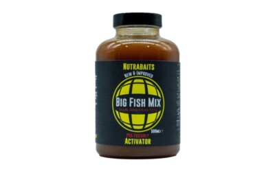 Nutrabaits Liquid Activator - Big Fish Mix (Lachs Kaviar & schwarzer Pfeffer) - NU4188