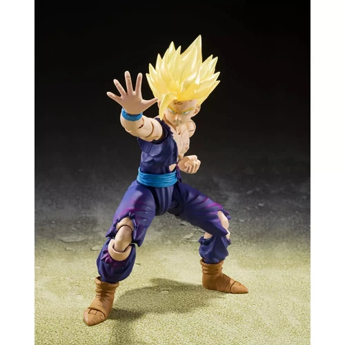 Bandai S.H.Figuarts Super Saiyan Son Goku & Super Son Gohan Evento Exclusivo SDCC - Imagen 6 de 9
