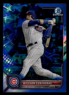 2022 Bowman Chrome Sapphire Willson Contreras 19 | St. Louis Cardinals