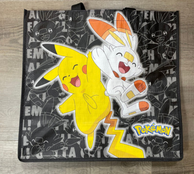 Gamestop Exclusive The Pokemon Company Scorbunny and Pikachu Tote Bag
