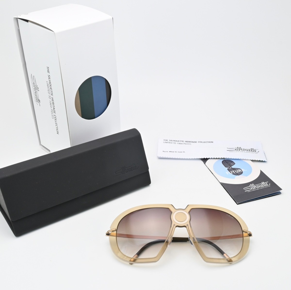 SILHOUETTE Sonnenbrille FUTURA DOT 9912 75 6030 Braun