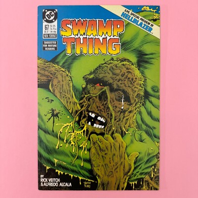 SWAMP THING #67 1987 NM- DC Comics Saga of the Swamp Thing John Constantine