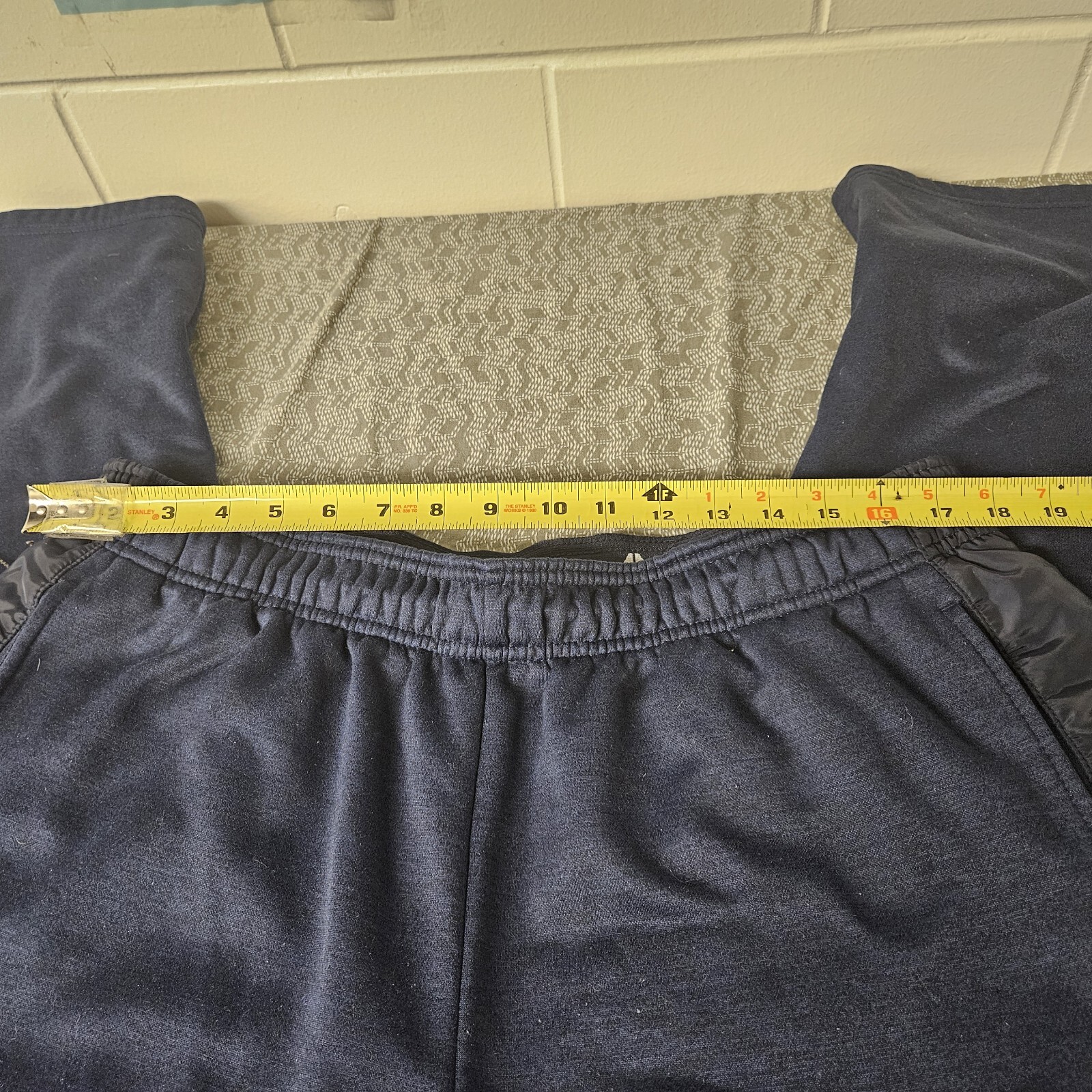 Reebok Sweatpants Mens 2XL Joggers Blue 38x32 Activewear thumbnail 7