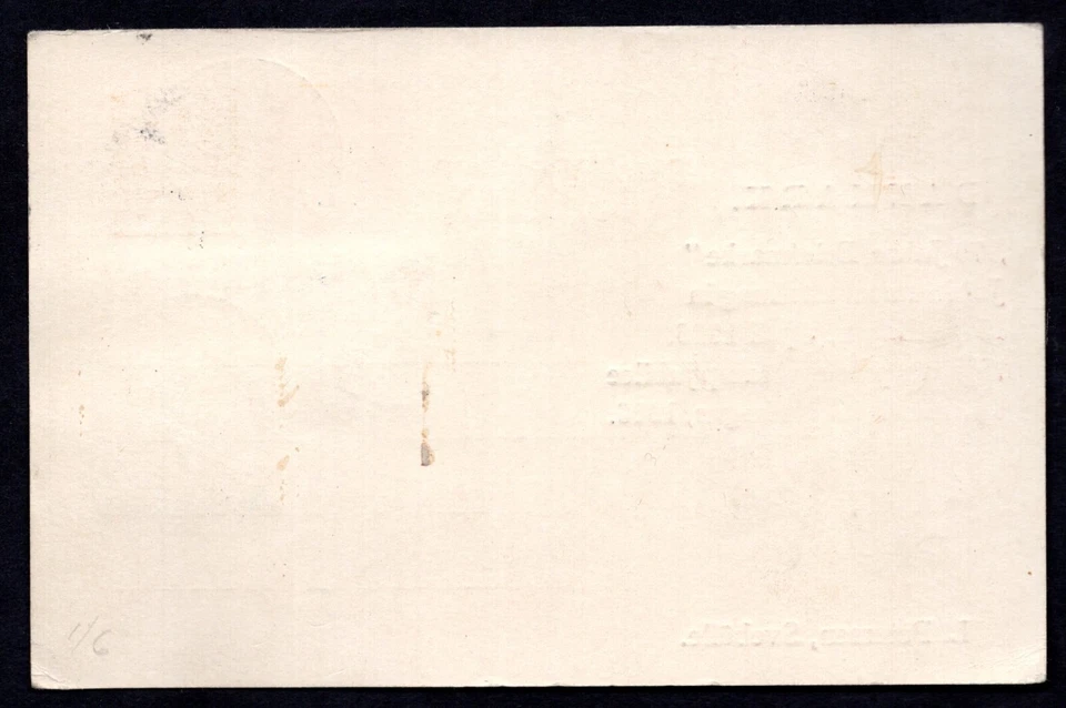 DINAMARCA 1926 REINO UNIDO 75 AÑOS SELLO POSTAL JUBILEO POSTAL CORREO AÉREO Foto 2 de 2