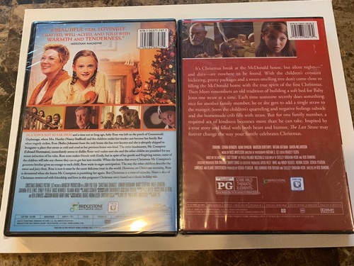 Christmas Oranges & The Last Straw DVD Duo Dove Family Christmas Movies NEW - Picture 4 of 7