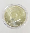 1964-D Kennedy Half Dollar - Gem Bu - 90% Silver - In Capsule