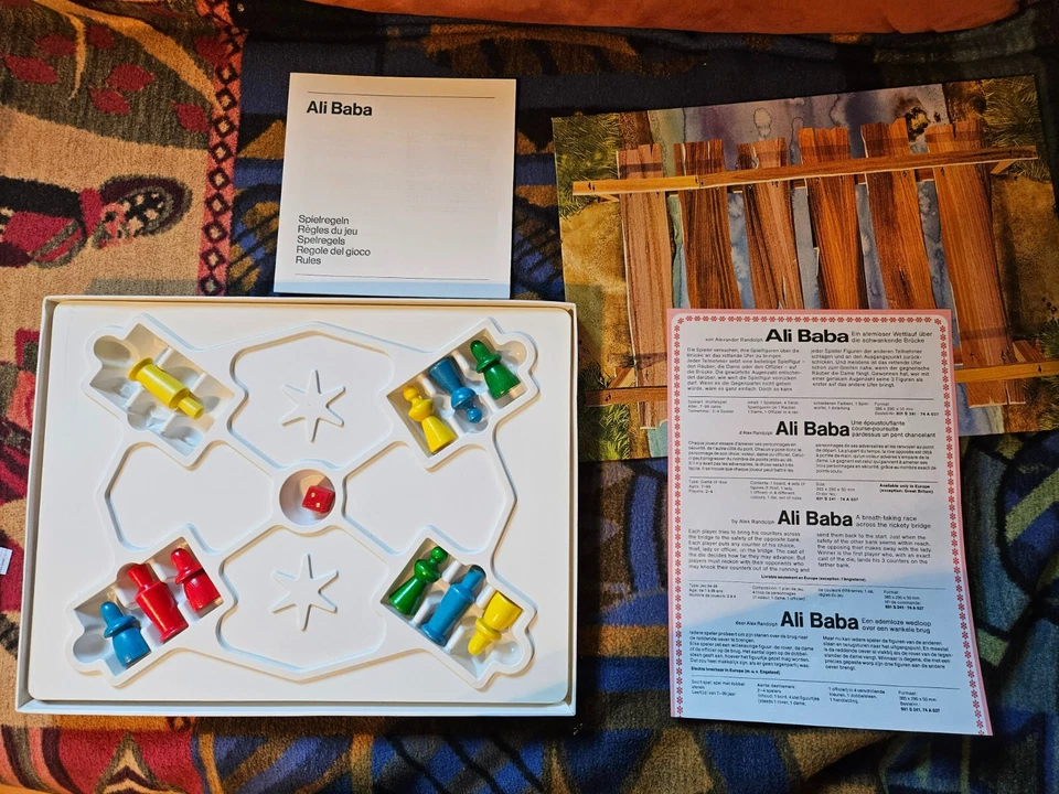 ALI BABA +++ JAMAIS JOUÉ +++ ALEX RANDOLPH +++ PELIKAN - Photo 2/2