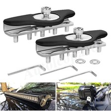 2x Hood Led Work Light Bar Mount Brackets Clamp Holder For Jeep Truck Suv Truck