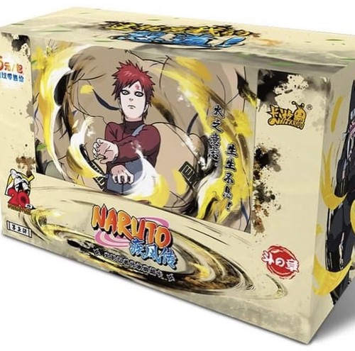 NARUTO Kayou Booster Box Trading Cards Tier 3 WAVE 5 BOOSTER BOX GAARA 