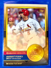 Albert Pujols 2012 Topps Golden Greats Baseball - Cardinals