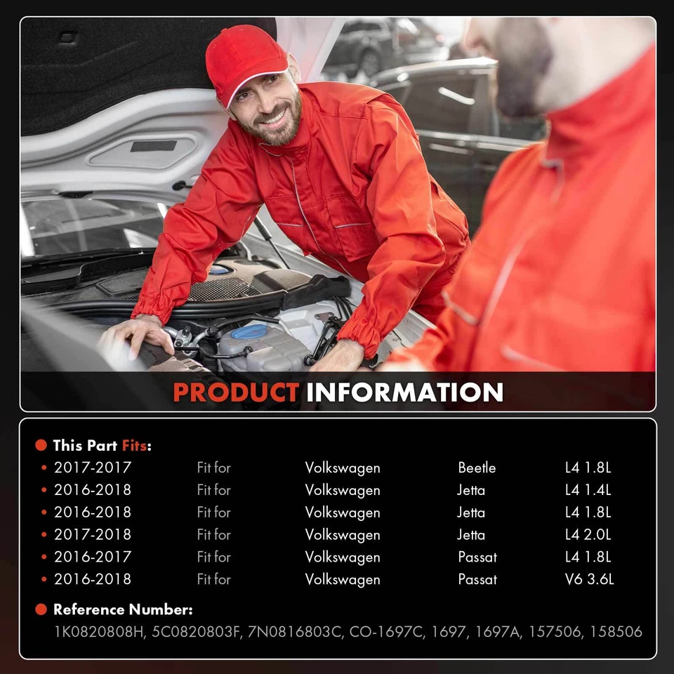 Compresor de aire acondicionado con 6 ranuras para Volkswagen Jetta 16-18 Passat 16-18 Beetle 2017 Foto 2 de 4