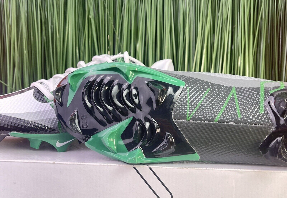 NIKE VAPOR EDGE SPEED 360 FOOTBALL CLEATS SIZE 13 WHITE/PINE 