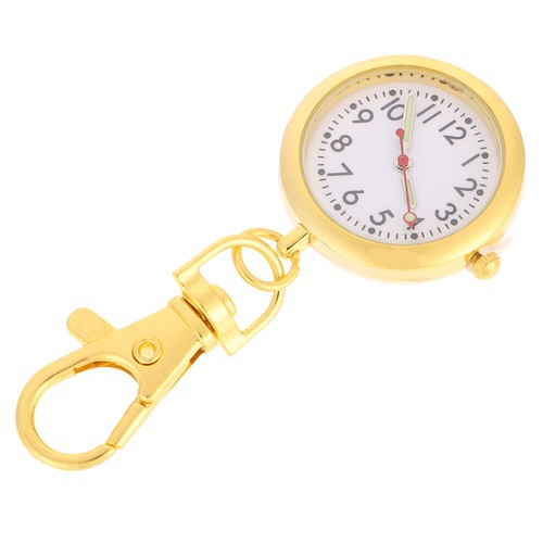 Clip On Watch Brooch Watch Doctor Watch Keychain Lapel Watch - Picture 2 of 6