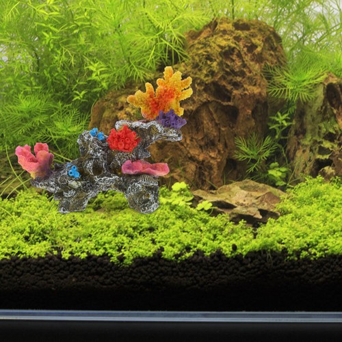 Simulated Coral Reef Ornaments Aquarium Landscaping Decor Fish Tank Decoration - Picture 12 of 12