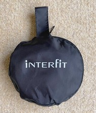 Interfit 11" Foldable Circular Flash Reflector/Bounce, White/Silver