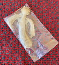 Vintage Handmade Jute Fibre Bangladesh Angel Christmas Ornament NEW in Package
