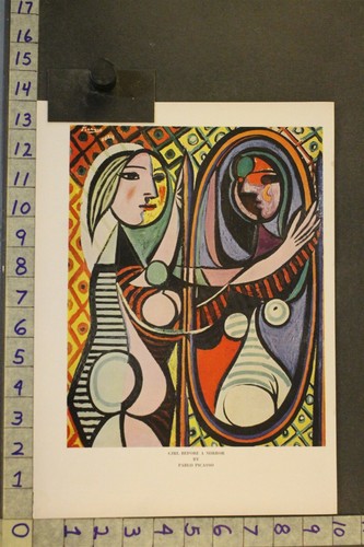 1948 ILLUSTRATOR PERIODICAL INSERT PRINT ART PICASSO MODERN CUBISM WALTER ST29