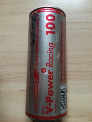 Shell V-Power Racing 100  1 Energy Drink Dose Leer Empty Formel eins F1 Getränke