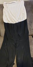 Belle Bagley  Mischka Womens Jumpsuit Black  Beige. Very Pretty Design  