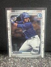 2020 Ronaldo Hernandez #BCP-12 Bowman Chrome Prospects Rays Free Shipping