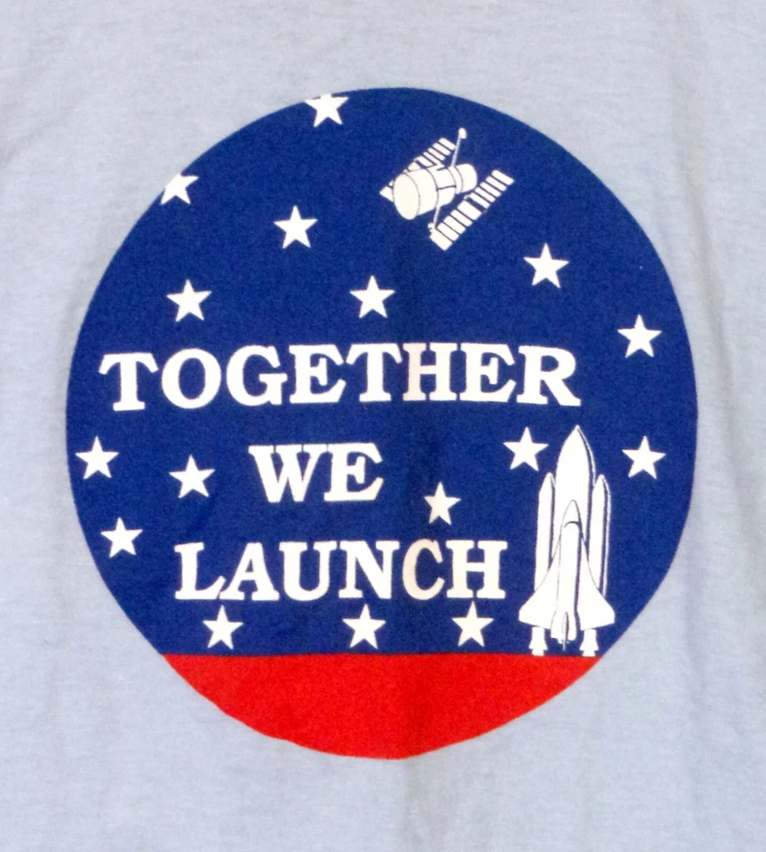 Camiseta de colección años 80 puntada única suave delgada NASA Marshall Space Center niños S Foto 4 de 4