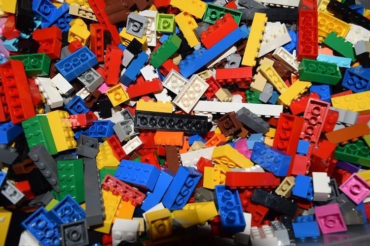 ☀️NEW Lego 200 Bulk ALL BRICKS BLOCKS LOT Mixed Sizes Basic Building Pieces Mix - Image 3 of 4