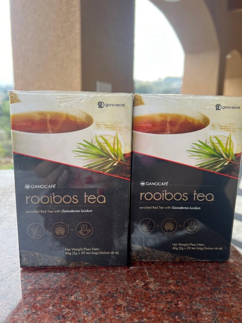 NEW YEAR PROMOTION !!TWO BOXES !! Gano Excel Rooibos Tea