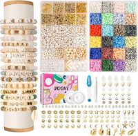 8500+ StüCk Perlen Set: 6Mm Polymer Clay Perlen FüR ArmbäNder