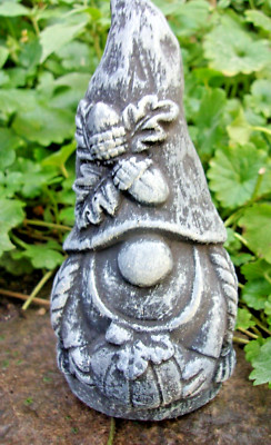 Latex lady gnome mold plaster cement casting concrete rubber mould  5''H x 2.5''W