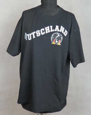 T-Shirt Identic Deutschland schwarz Größe XXL Shirt gebraucht