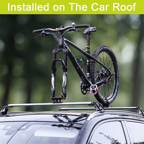 MTB Bike Car Roof Mount Rack Fork Mount Block Quick Release Thru Axle Carrier UK - Picture 5 of 13