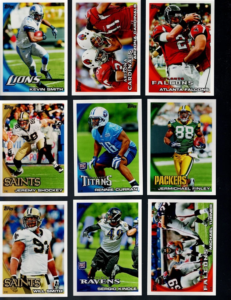 2010 TOPPS FOOTBALL COMPLETE YOUR SET 1-250 BUY 2 GET 1 FREE! - Image 2 of 4