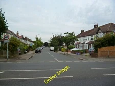 Photo 6x4 Bushey Mead:  Greenway Morden/TQ2568 From Grand Drive, (B279)  c2013