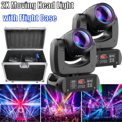 RGBW 150W LED Moving Head Lights 18Prism Gobo Beam Stage Spot Light DJ Disco DMX