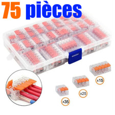 Borne Domino Wago Connecteur Fil Electrique PCT Prise Fusible Boite Dérivation