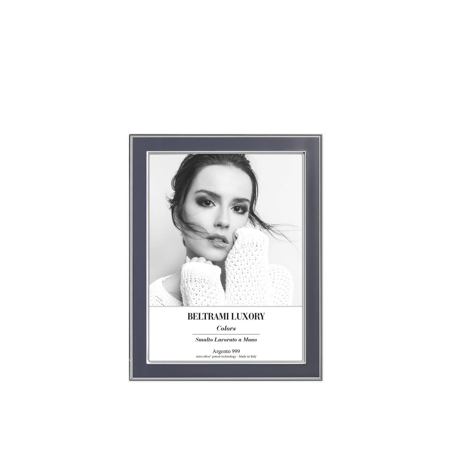 KASANOVA Cornice blu con Argento Miro Silver, per foto da 13x18 cm blu