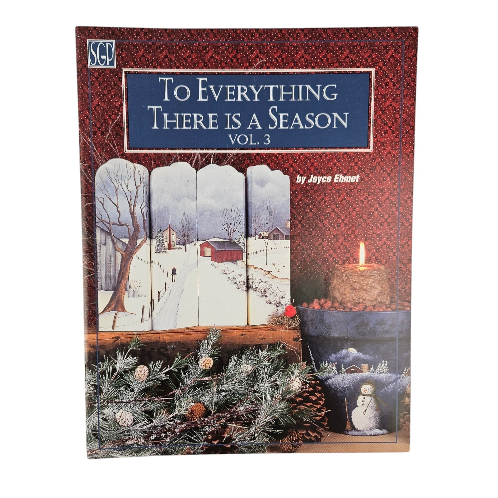 9 Vintage Tole Painting & Craft Books Folk Art Holiday Country Patterns 90s