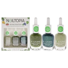 Be-Leaf In Yourself Kit by Nailtopia for Women - 3 Pc Kit Set