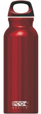 ECO Bottle Aluminium Trinkflasche red shiny 650ml rot glänzend