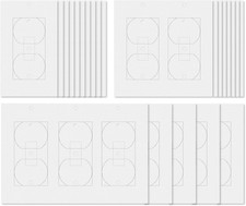 40 Pcs Outlet Insulation Pads Electrical Outlet Covers Wall Insulation Outlet...